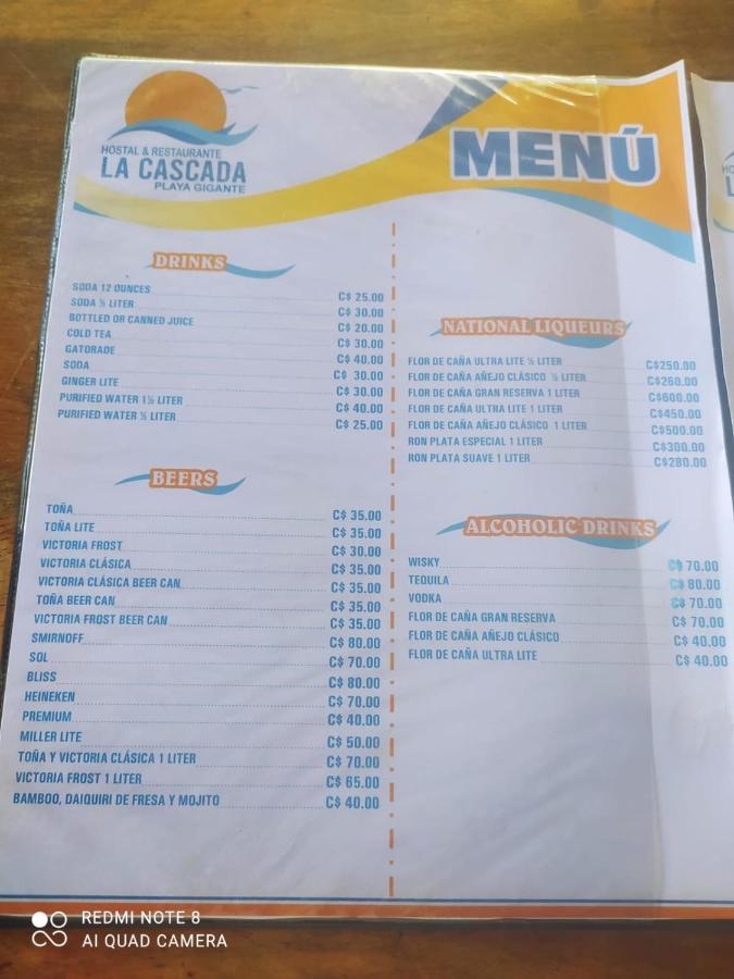 La Cascada Hostel&Beach Bar Rivas Exterior foto